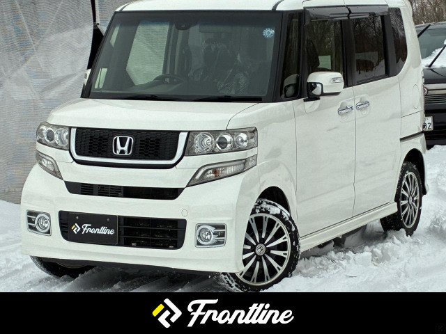 N-BOXG ターボ SSパッケージ 4WDワンオーナー バックカメラ 両側パワスラ