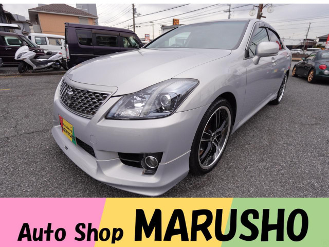 クラウンアスリート  HDDマルチV社外20インチAWエアロ