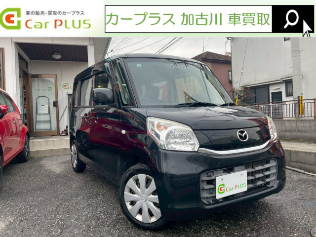 フレアワゴンXS純正ナビ スマートキー 両側パワスラ