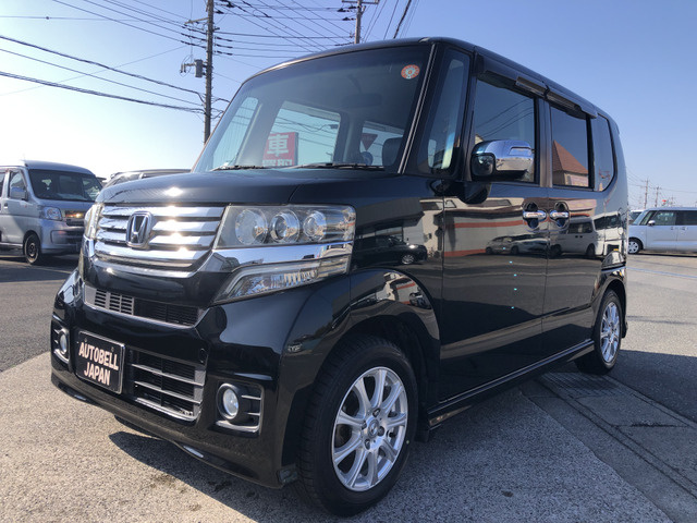 N-BOXカスタム G Lパッケージ 両側パワースライド SDナビ フルセグ