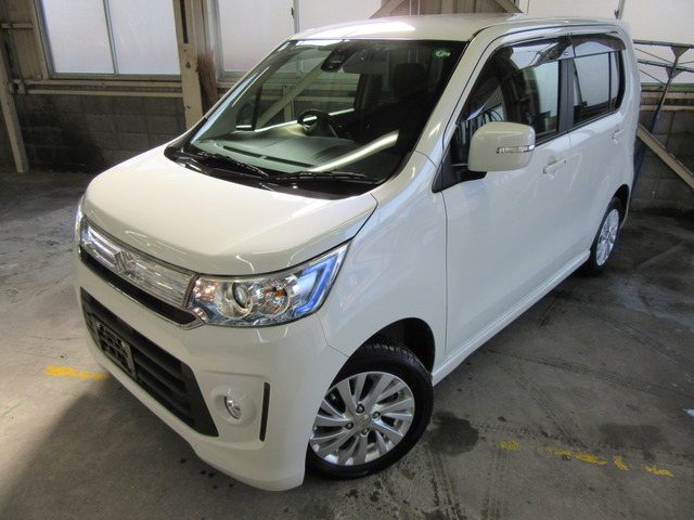 ワゴンRスティングレーハイブリッド(HYBRID) X 4WDコーティング済 ナビ Bカメラ付