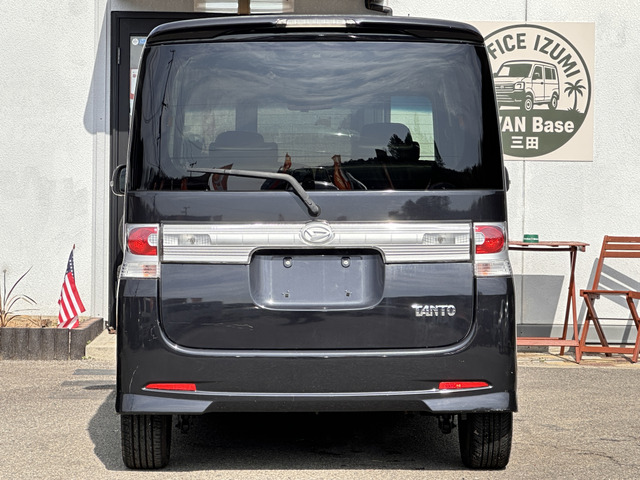 ダイハツ タントカスタム X 車検令和8年6月・ダウンサス・ナビETC の