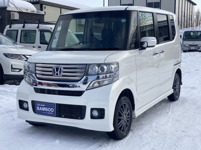 N-BOXカスタムG 4WD距離無制限1年保証片側パワースライド