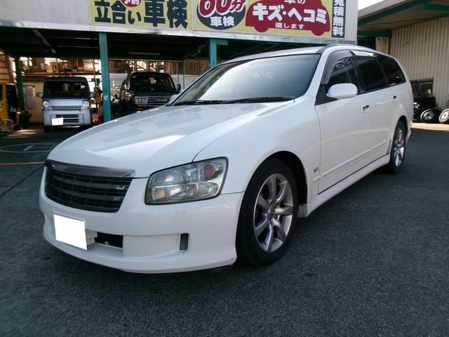 ステージアETCナビ アルミホイール オートライト