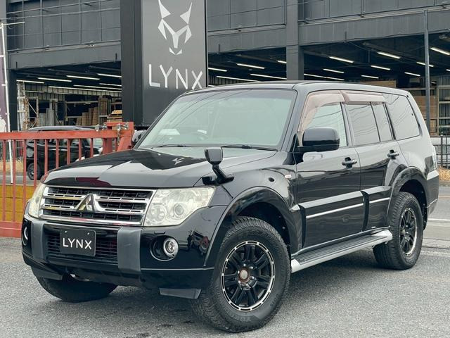 パジェロ ナビ TV 禁煙車 ブロックタイヤ