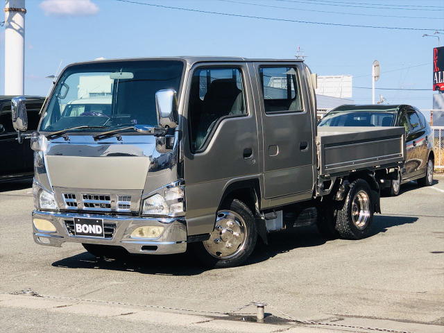 エルフ 4.8 ダブルキャブ 低床 ディーゼル 