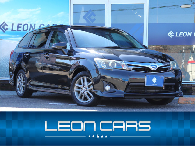 カローラフィールダー 1.5 ハイブリッド G エアロツアラー W×B ハーフレザー純正ナビ...