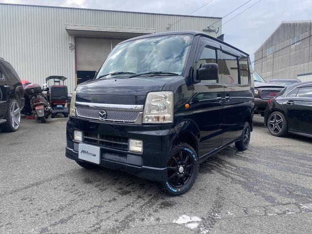 スクラムワゴン  リフトアップ アルミ ナビ TV