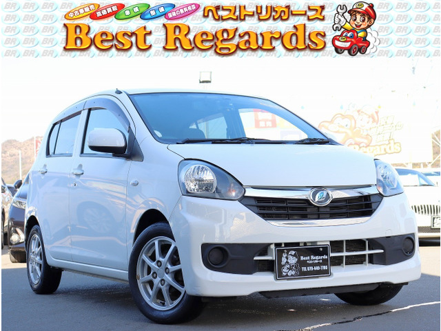 ミライースX車検整備付 8.9Mキロ ナビ フルセグ