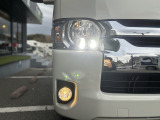 夜道を明るく照らすLEDヘッドライト&フォグ!