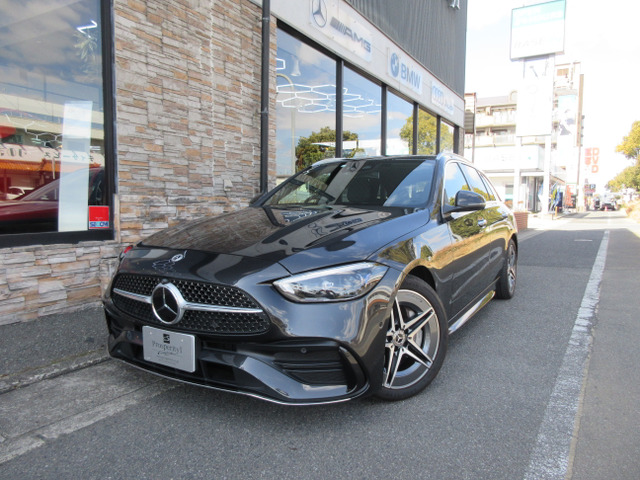 CクラスワゴンC220d アバンギャルド AMGラインパッケージ(ISG)D車 1オーナー 禁煙 レザーエクスクル