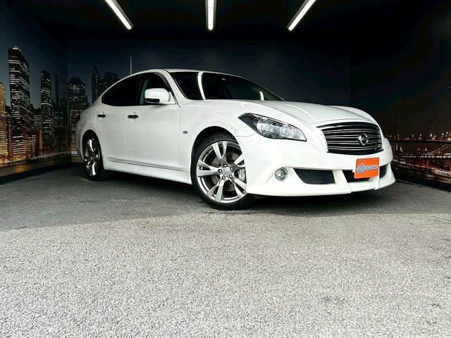 フーガ3.7 370GT タイプSワンオーナー OPエアロ