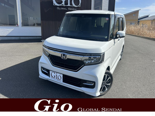 N-BOXカスタム G L ホンダセンシング 純正ナビTV・Bカメラ スマートキー