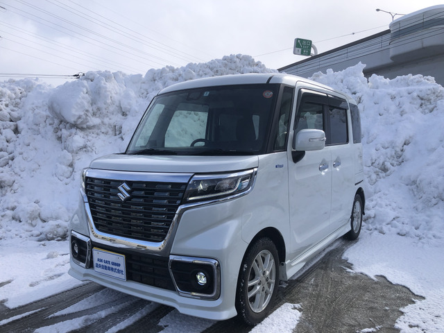 スペーシアカスタム ハイブリッド(HYBRID)  XS 4WD ☆両側パワスラ☆