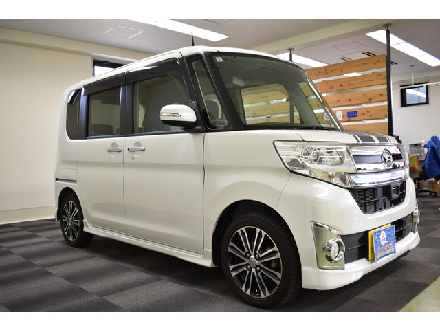 ダイハツ タントカスタム RS SA ETC ナビ フルセグTV バックカメラ の