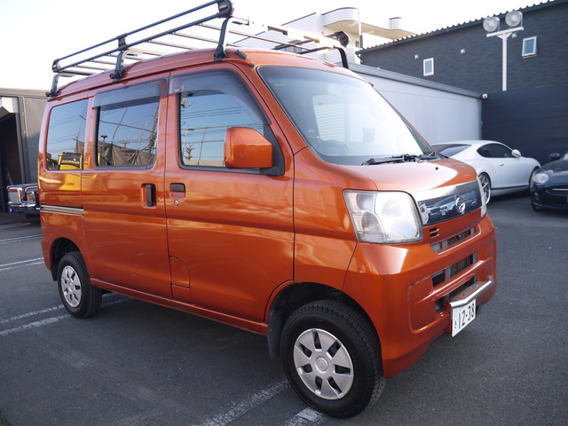 ハイゼットカーゴクルーズ ターボ リミテッド ハイルーフ 4WDSDナビテレビ・フロント・リアカメラ