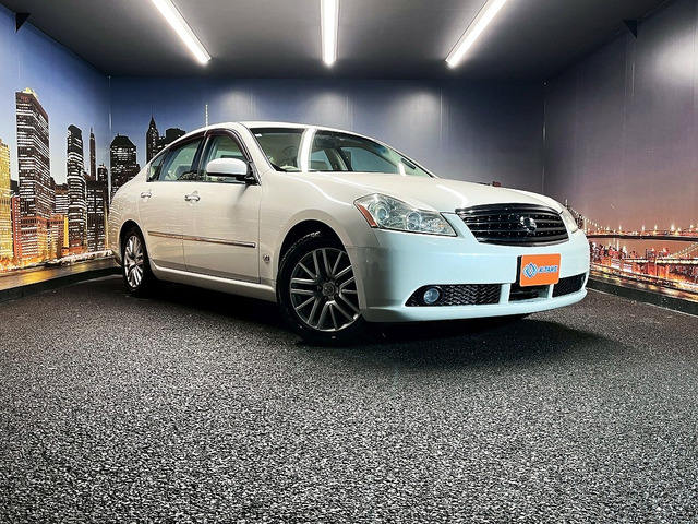 フーガ2.5 250GTメーカーナビ バック&サイドカメラ