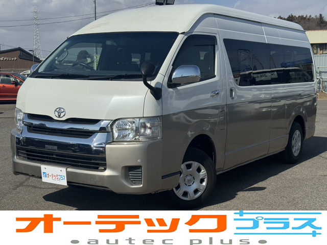 ハイエース2.7 グランドキャビン 4WD4WD クリアランスソナー 純正ナビ