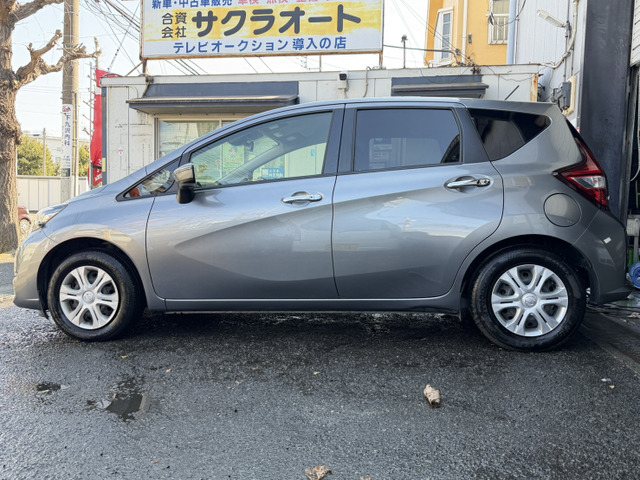 日産 ノート 1.2 X の中古車詳細 (44,457km, KAD:ダークメタルグレー