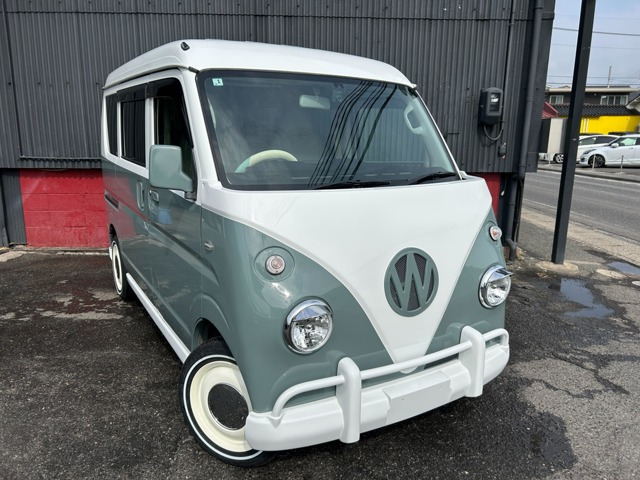 エブリイPC ハイルーフ4AT ワーゲンバス仕様 社外エアロ