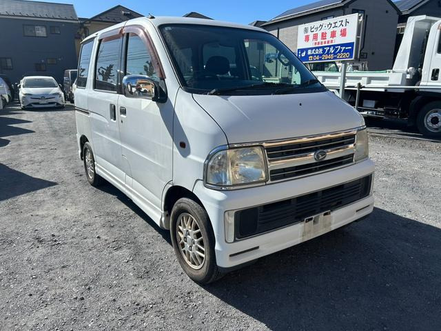 ダイハツ アトレーワゴン カスタム 5Fマニアル車 パワステ エアコン の