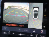 ガイドライン付きのバックカメラで後方確認もバッチリ!!
