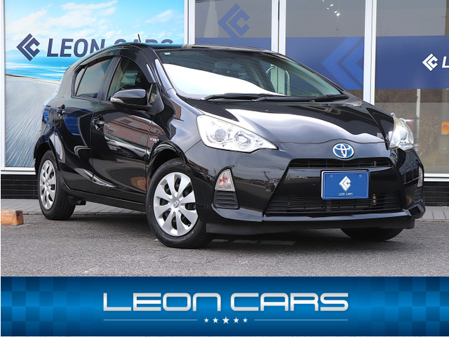 アクア 1.5 G ブラックソフトレザーセレクション 純正ナビ バックカメラ スマートキー（DAA-NHP10）