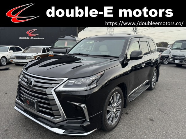 LX570 4WDサンルーフ バックカメラ フルモデリスタ