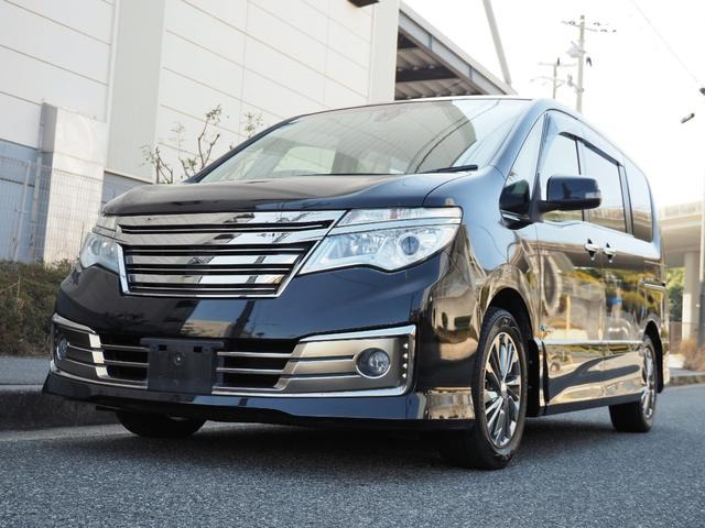 シンデレラ　 セレナライダー　Sハイブリッド　車検8年9月 日産 セレナ ライダー ブラックライン S-ハイブリッド 車検2年付き