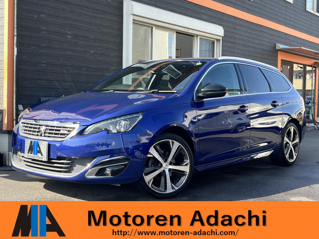 308SW GTライン JAAA鑑定車/純正バックカメラ