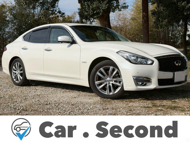 フーガハイブリッド 3.5 純正ナビ 本革シート 衝突軽減 全方位