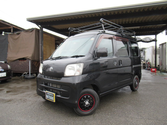 ピクシスバンクルーズターボ ハイルーフ 4WDナビ TV ETC ルーフキャリア