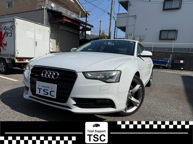 A5スポーツバック2.0 TFSI クワトロ 4WD黒本革パワーシート 前後ドラレコ