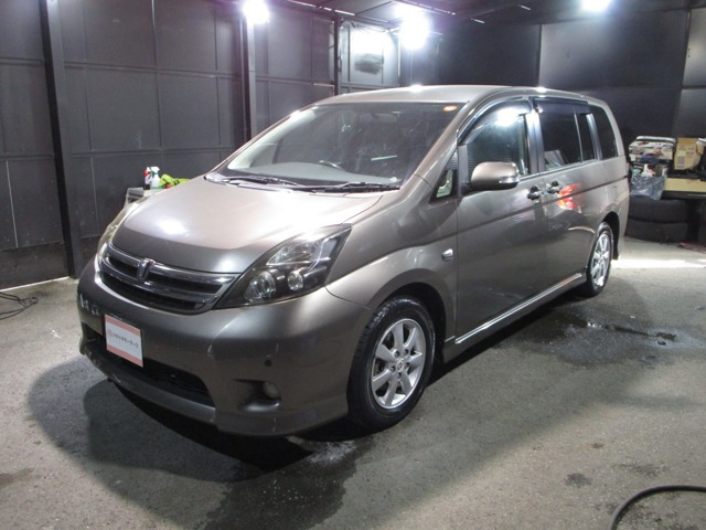 アイシス1.8 プラタナ片側パワスラ HDDナビ フルセグ DVD CD バックカメラ