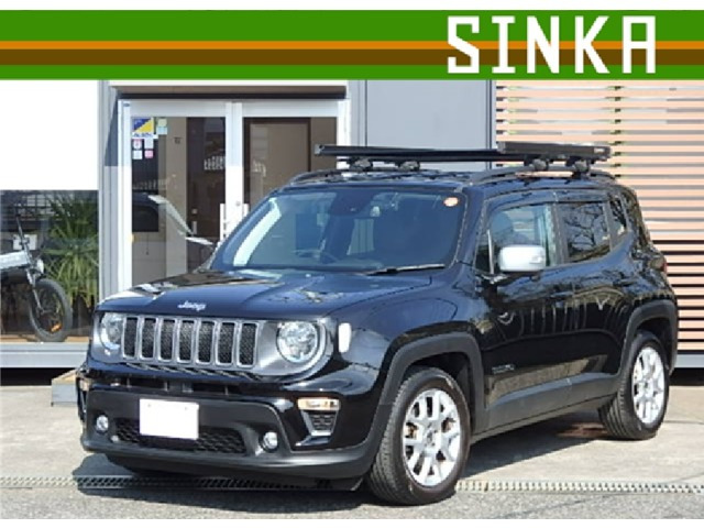 レネゲード リミテッド ワンオーナー 黒革シート ルーフキャリア