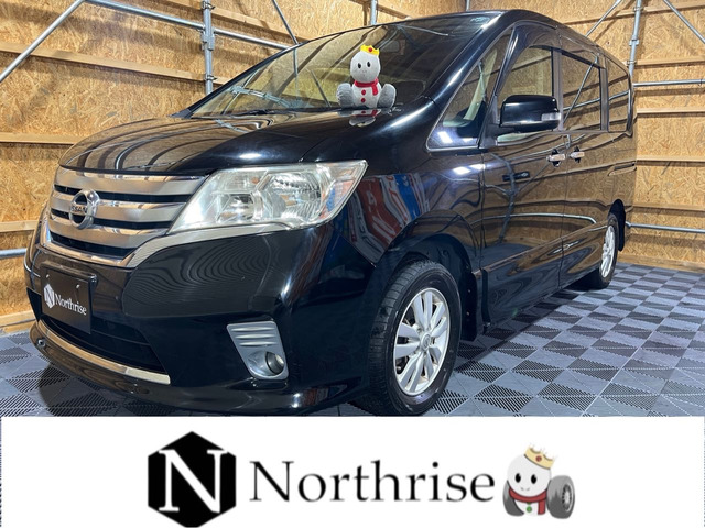 セレナ2.0 ハイウェイスター Vセレクション 4WDワンオナ両側電動ドアナビTV後カメラET