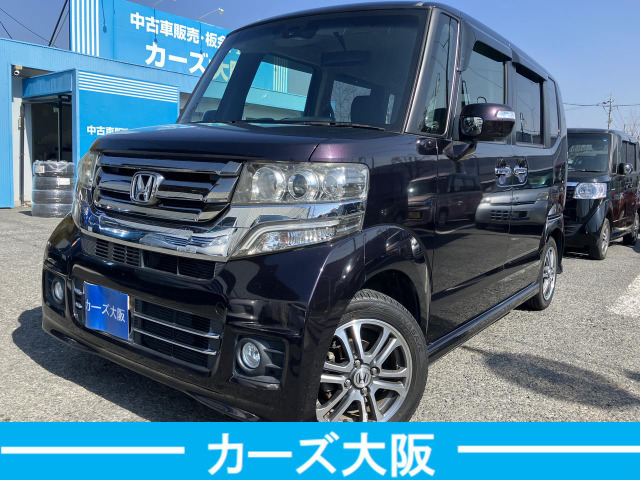 N-BOXカスタム G SSパッケージ B プッシュスタート パワスラ ナビ