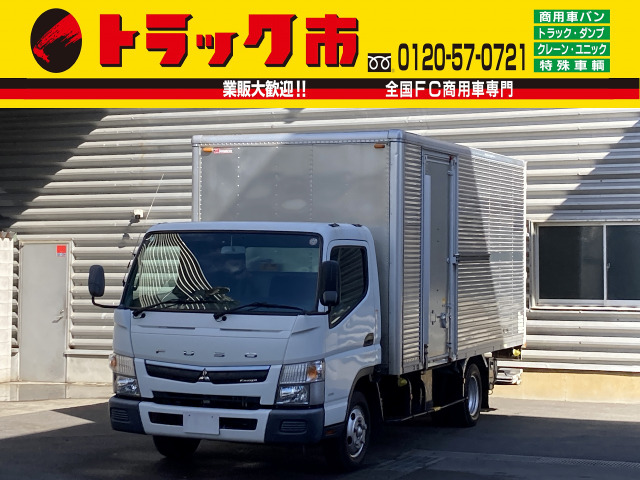 キャンター  2t積・アルミバン・AT・格納ゲート