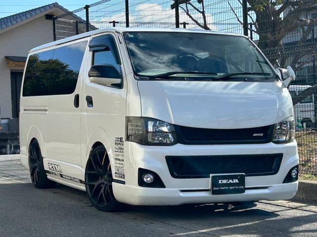 ハイエースバン 3.0 スーパーGL ロング ディーゼル 社外ヘッドライト 社外20インチAW