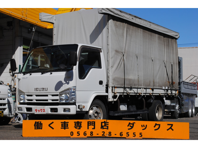 エルフ  3.0DT カーテン幌 4t AT車