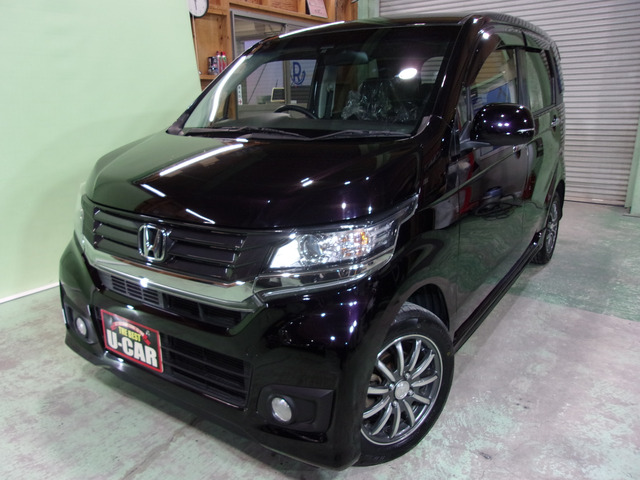 N-WGNカスタム G ターボパッケージ SDナビ/衝突軽減ブレーキ/禁煙