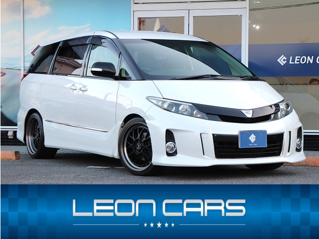 エスティマ2.4 アエラス後期モデル両側電動ドア純正ナビBカメラ