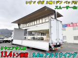 ギガ ウィング 13.4t積 9.6mボディ エアサス