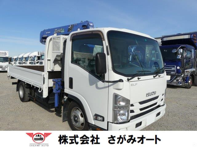 エルフ  3t クレーン リモコン付 バックカメラ