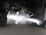 排ガスマフラー・EGRバルブ洗浄の整備を行っています。NOx・PM適合/DPF(排ガス浄化装置)装着車