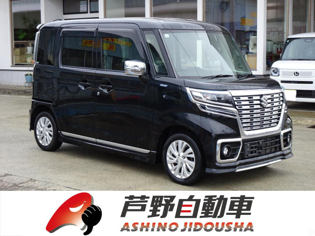 スペーシアカスタム ハイブリッド(HYBRID) GS 衝突被害軽減ブレーキ非装着車 4WD 