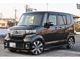 N-BOXカスタム G SSパッケージ 8インチナビ テイン車高調 両側パワスラ