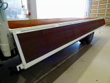 荷台内寸:500&times;209&times;38 三方開 左右セイコーラック リアアオリチェーン2個