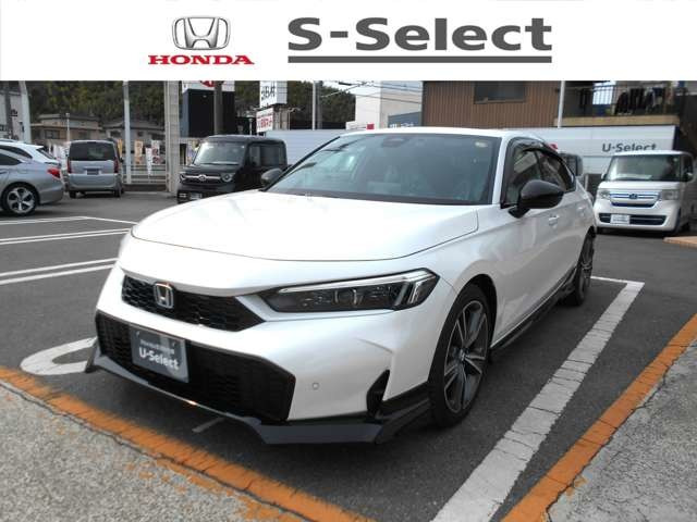 シビック2.0 e:HEV EX登録済み未使用車/スポイラー