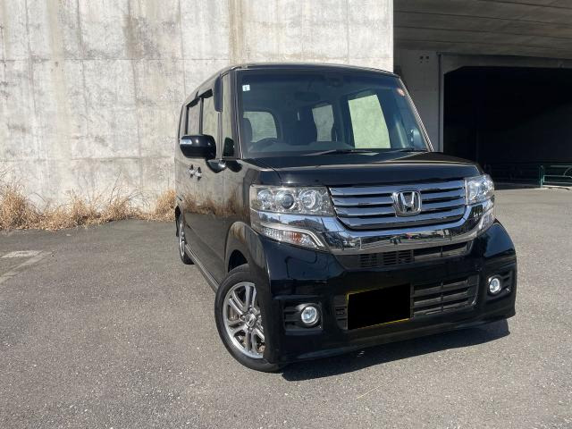 N-BOXカスタム G SSパッケージ 両側パワースライドドア・ETC・保証付☆